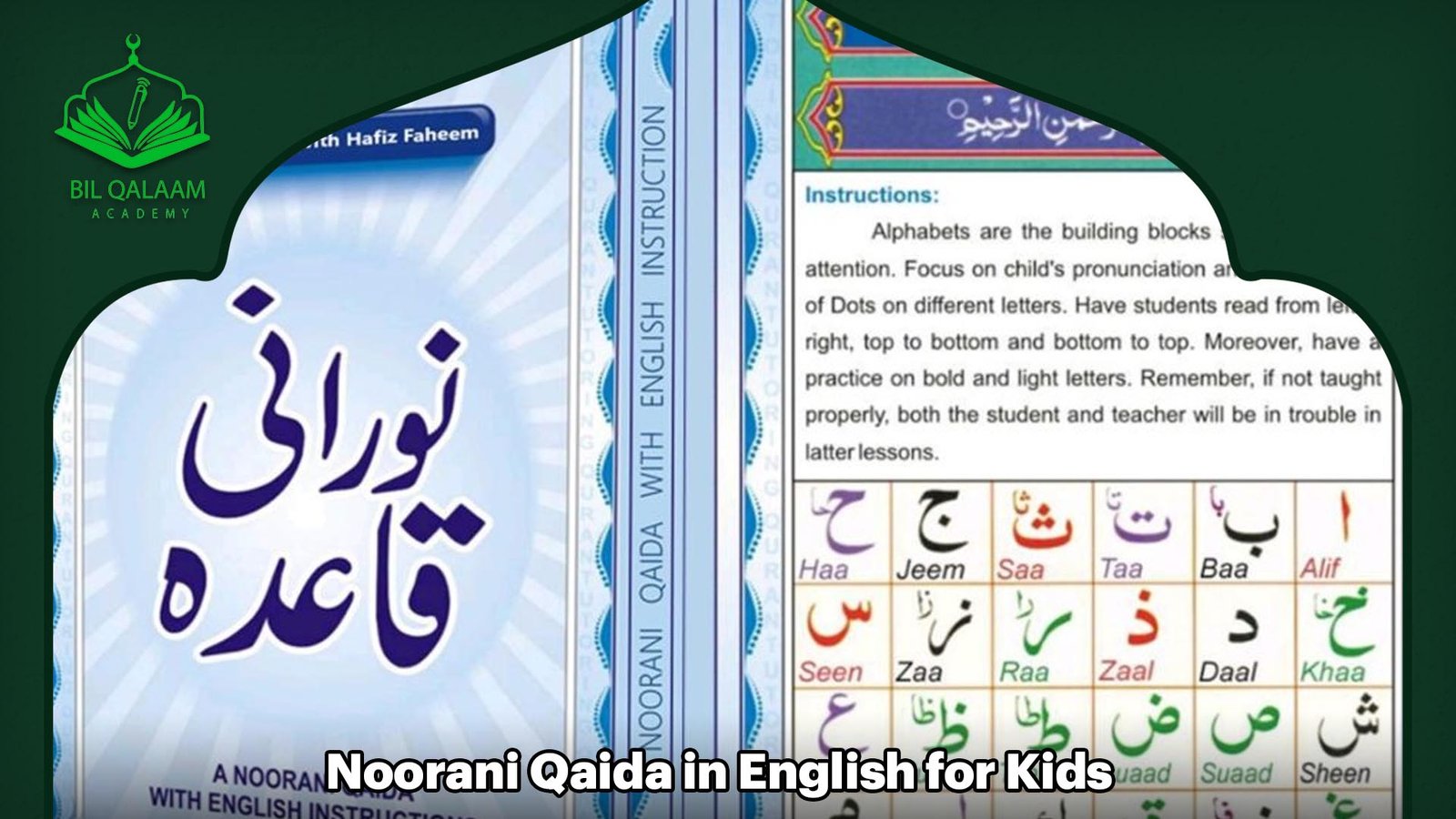 Noorani Qaida in English for Kids